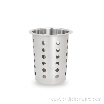 3-Hole Stainless Steel Fork Knife Box Container